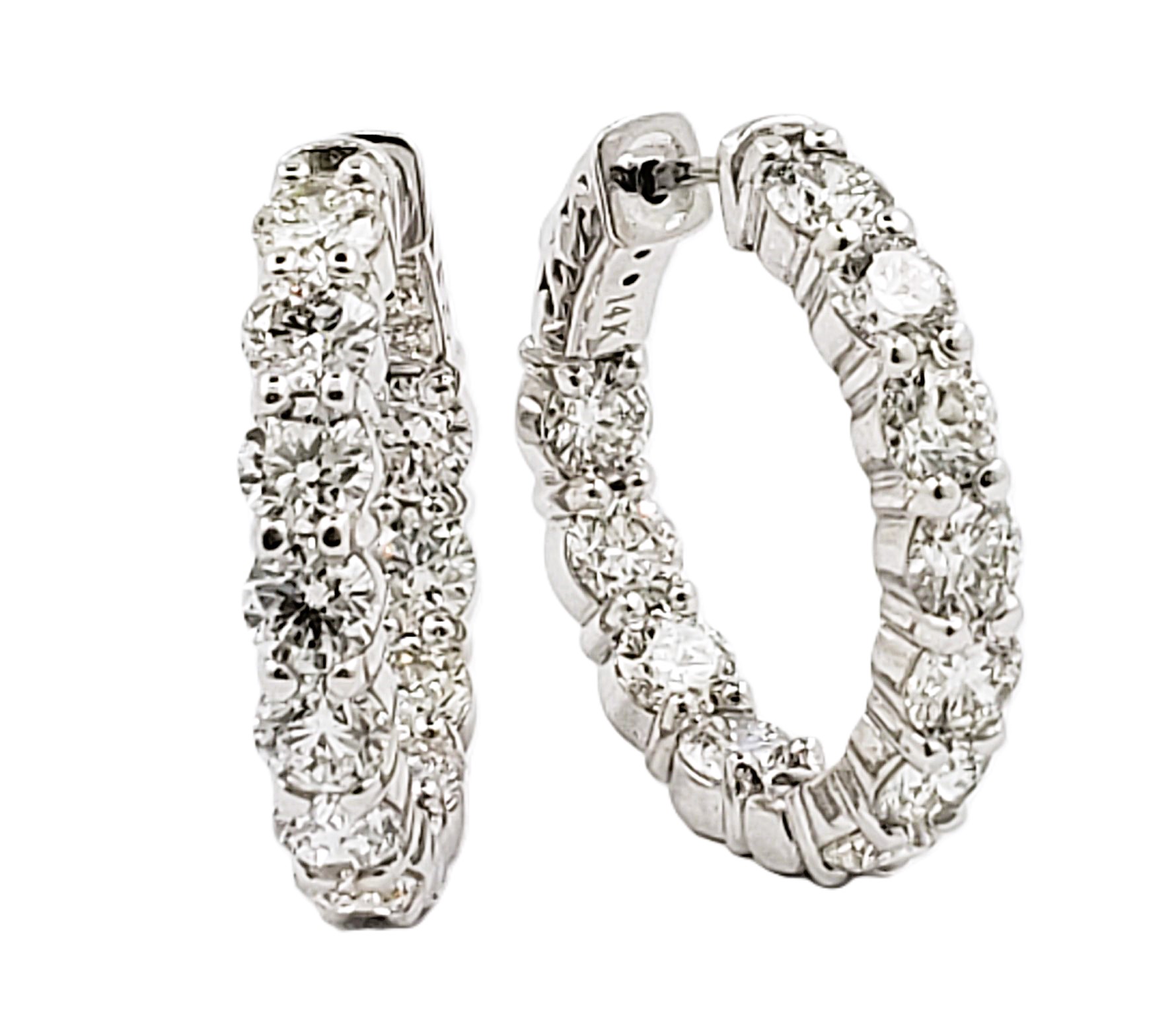 Round Shape Hoop Earrings